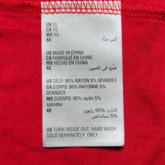 Styleâ&âCo.âPaisley FlagâGraphicâT-ShirtâSzâXL - Picture 6 of 9